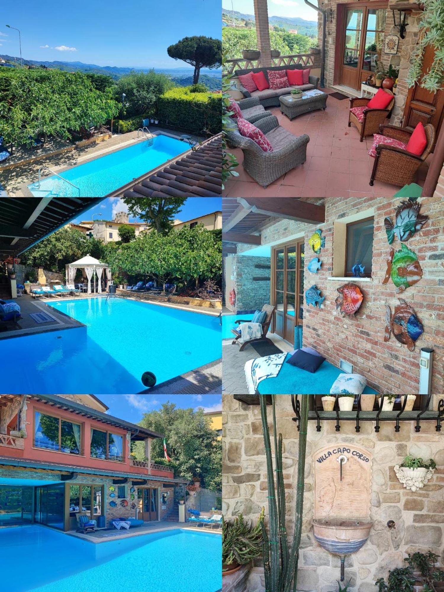 Villa Capo Corso Corsanico-Bargecchia 外观 照片